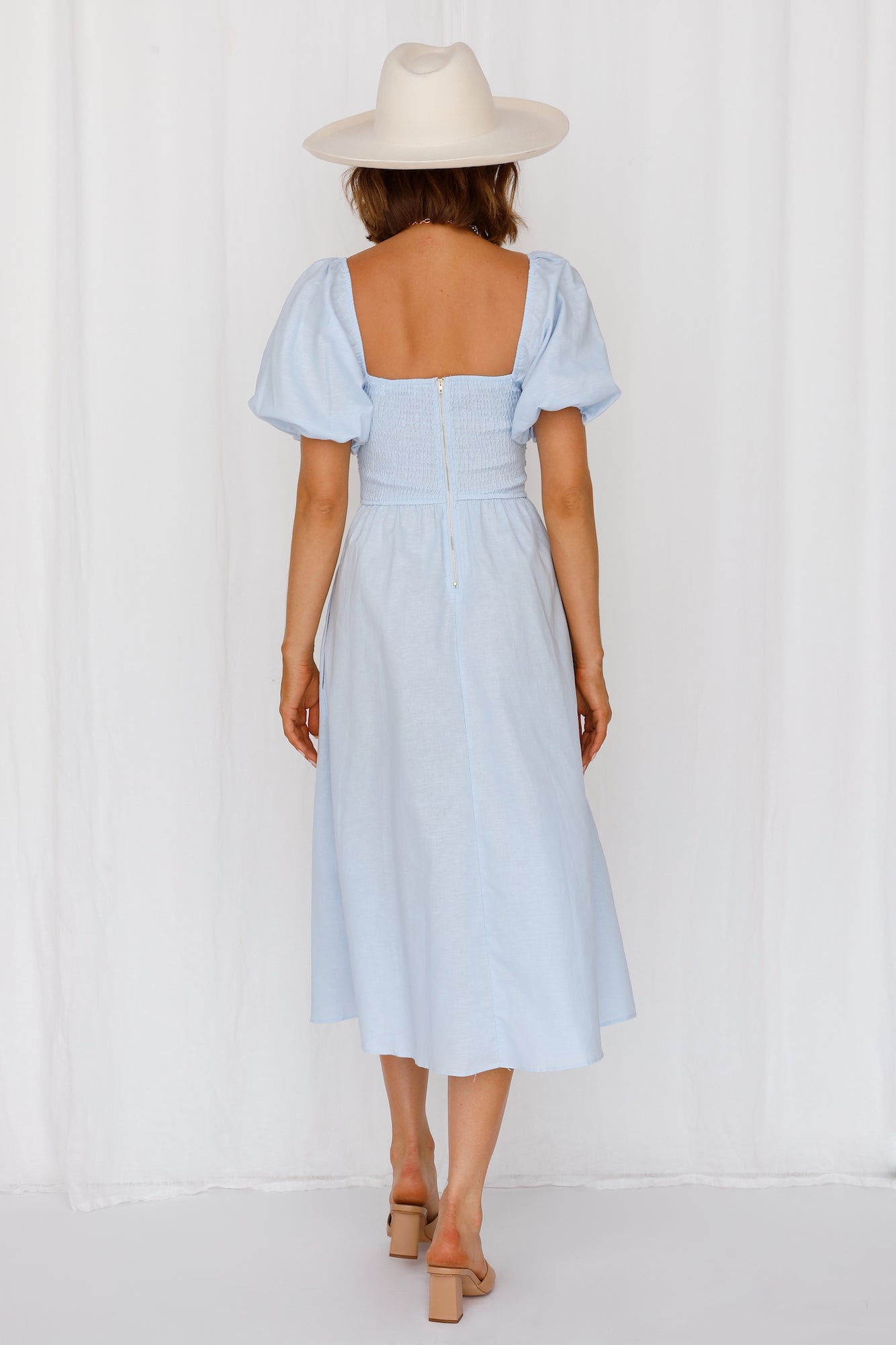 Milkmaiden Midi Dress