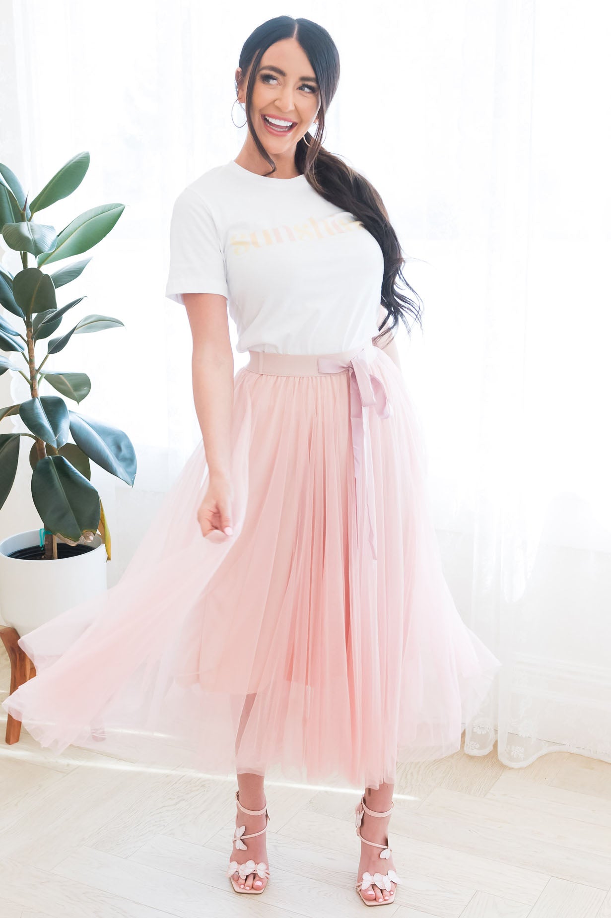 Forever Soulmates Modest Tulle Skirt