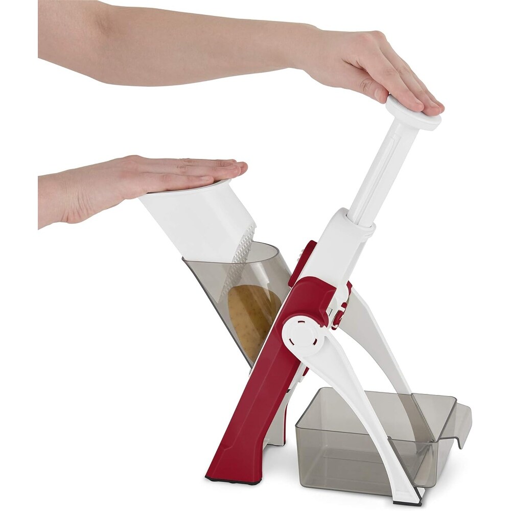 Dash Safe Slicer  Dicer for Vegetables with Thickness Adjuster