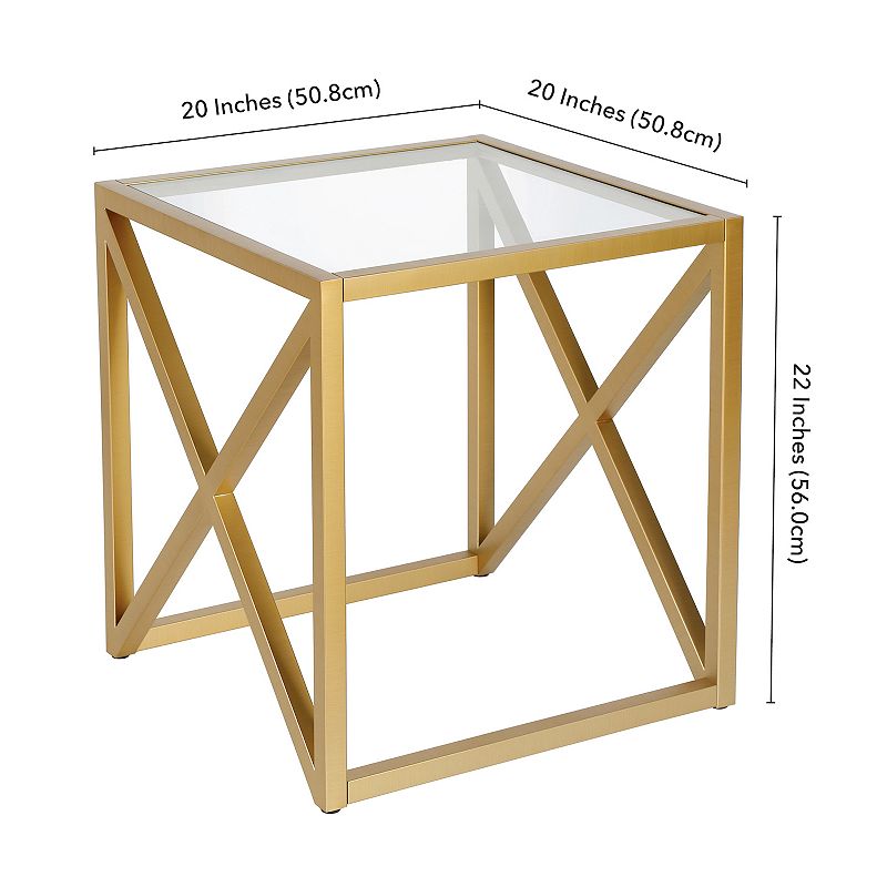 Finley and Sloane Calix Square Side Table