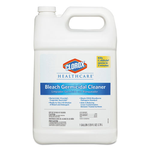 Clorox Bleach Germicidal Cleaner | 128 oz Refill Bottle | COX68978