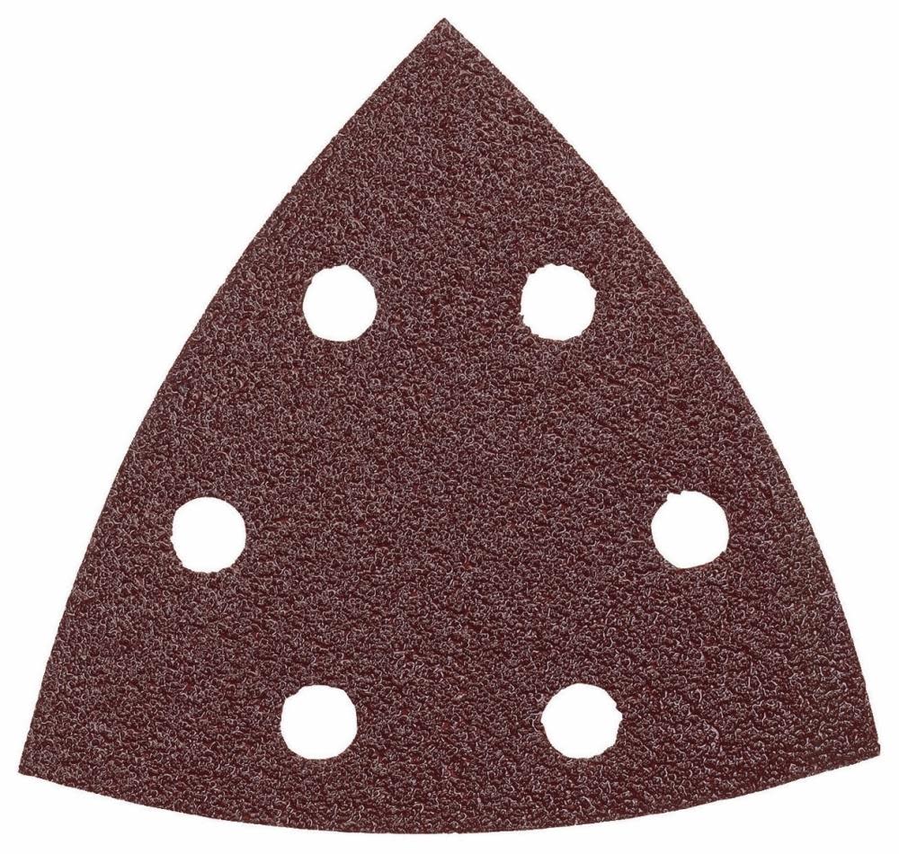 Bosch 3-3/4 In. 80 Grit 5 pc. Detail Sander Abrasive Triangles for Wood SDTR080 from Bosch