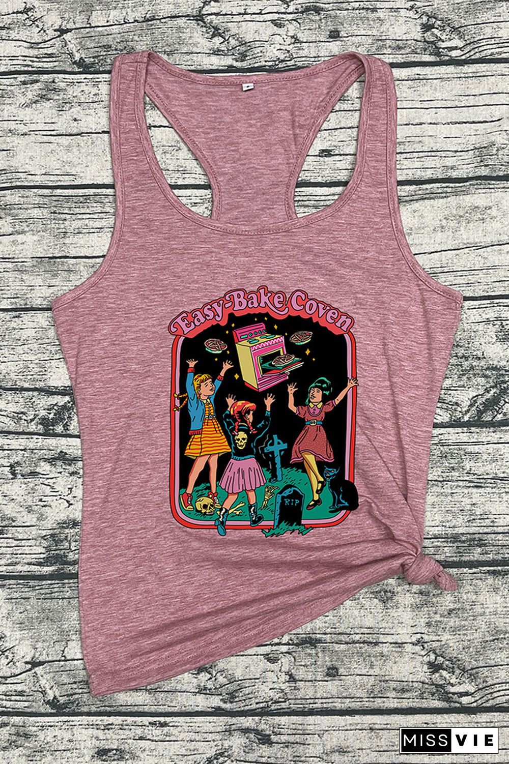 90s Horror Movie Fan Sleeveless Tank Top