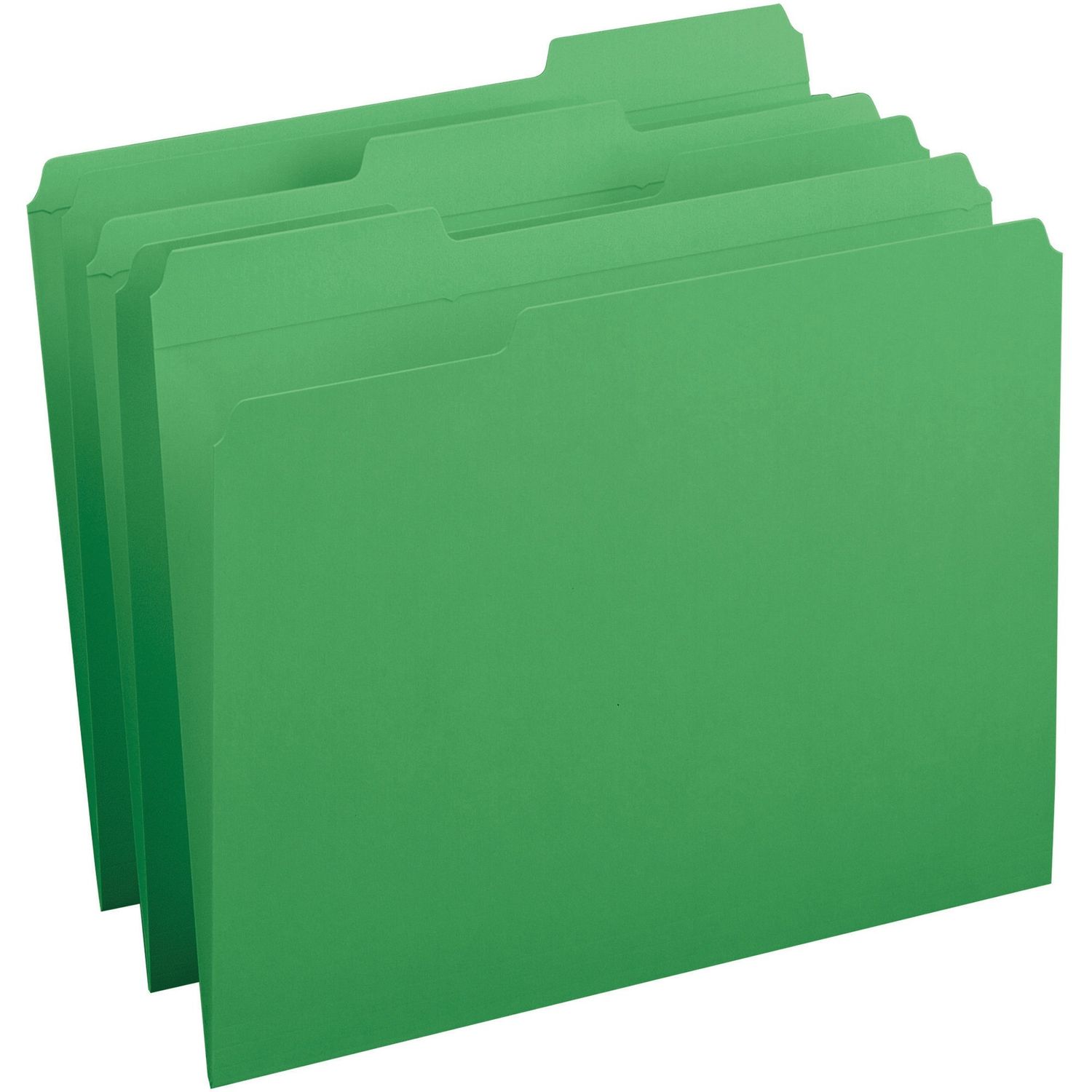 Reinforced Tab Colored File Folders by Business Source BSN03174