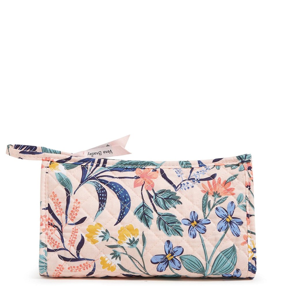 Vera Bradley  Trapeze Cosmetic Bag in Paradise Coral