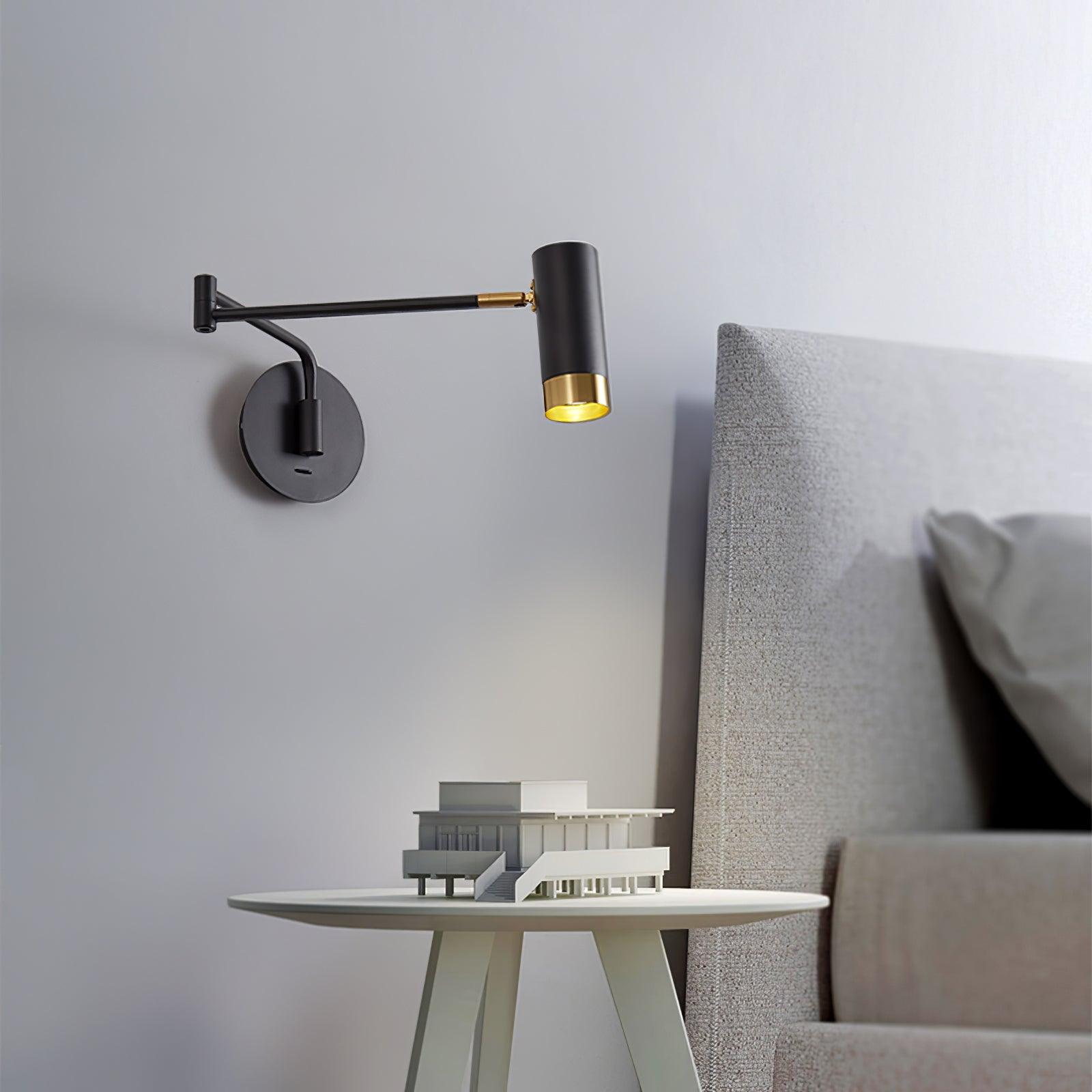 Ridge Arm Wall Lamp