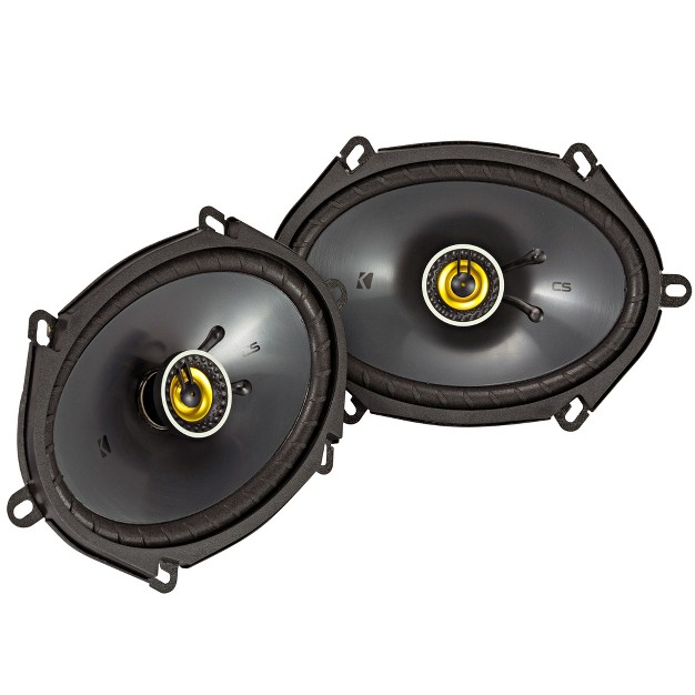 Kicker 46csc684 Two Pairs Of Cs series Csc68 6x8 inch 160x200mm Coaxial Speakers 4 ohm 2 Pairs