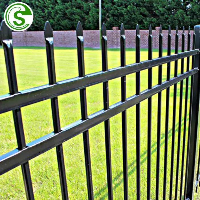 New style simple assembly high quality custom metal fence panels for outdoor garden supplies