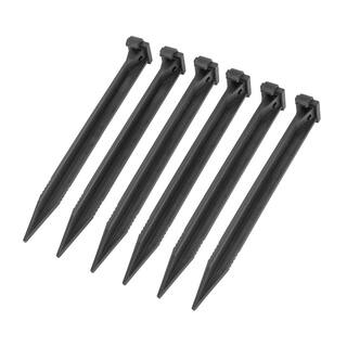 Vigoro 9 in. Plastic Outdoor Stakes (6-Pack) 5508