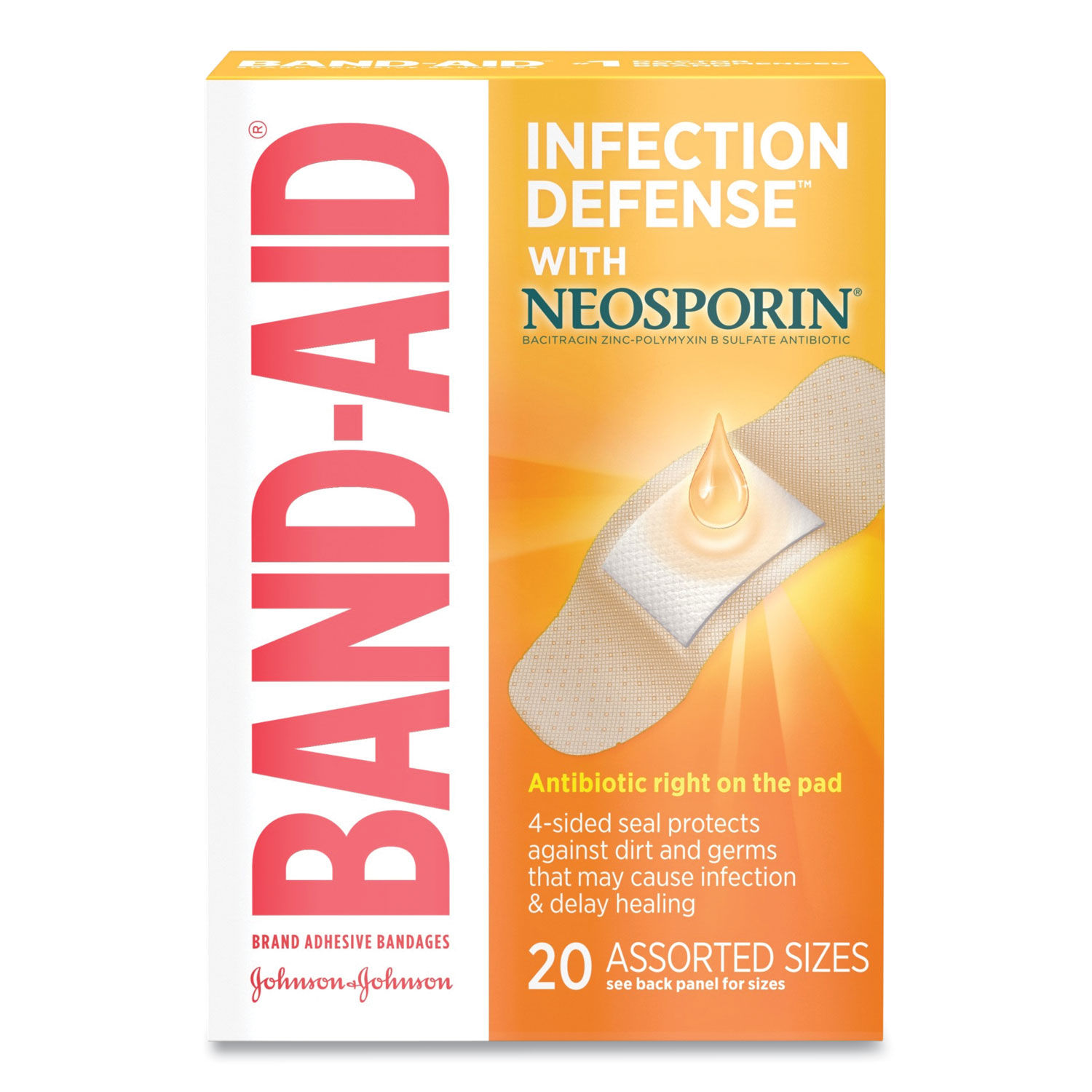 Antibiotic Adhesive Bandages by BAND-AIDandreg; JOJ5570