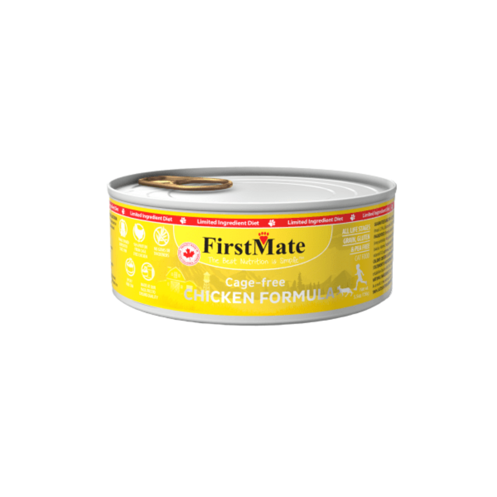 FirstMate Chicken Formula Limited Ingredient Grain-Free Canned Cat Foo