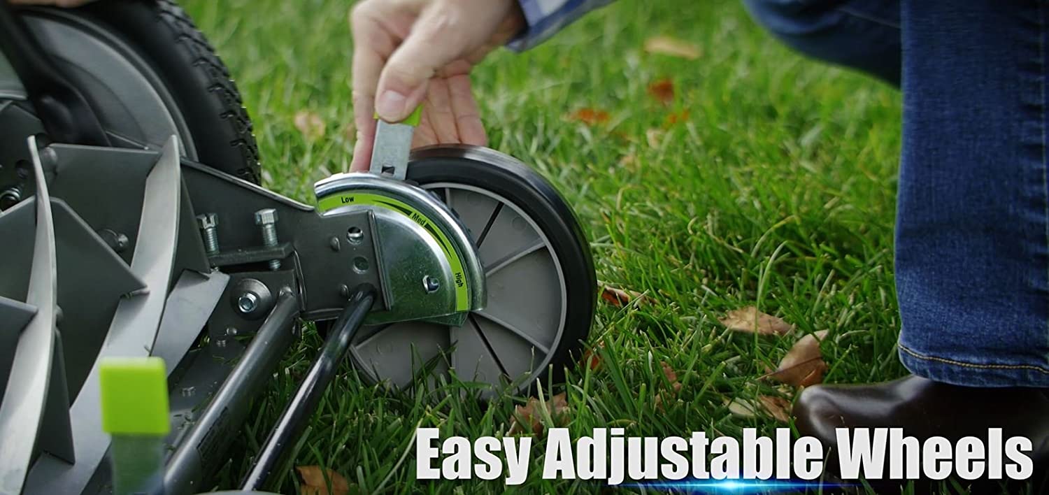 EarthWise 16" 5-Blade, Push Reel Mower