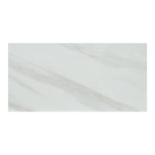 Home Decorators Collection Kolasus 12 in. x 24 in. Polished Porcelain Stone Look Floor and Wall Tile (16 sq. ft.Case) NHDKOLWHI1224P