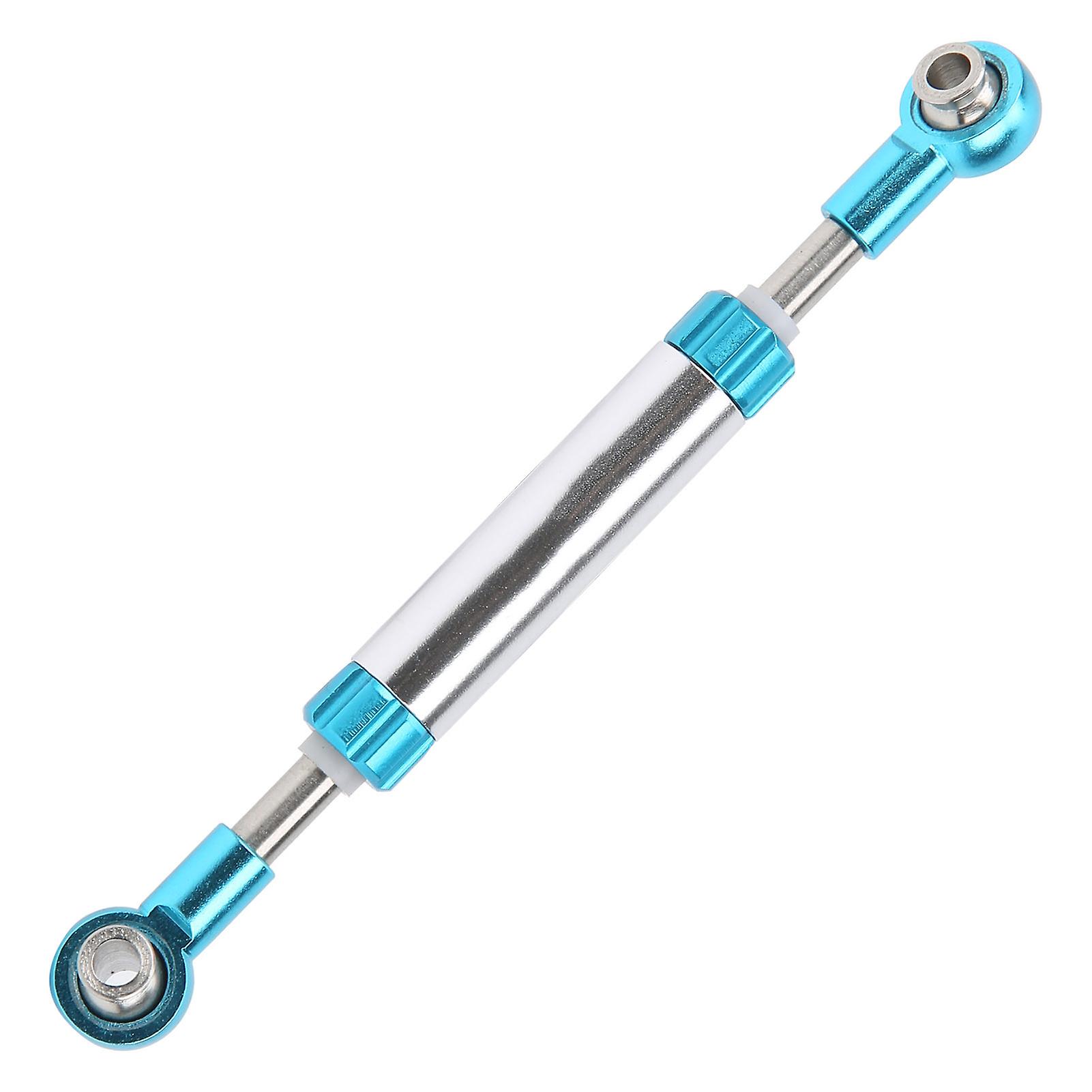 Aluminum Alloy Adjustable Servo Steering Link Rod Fit For Axial Scx10 1/10 Rc Crawler80-86mm