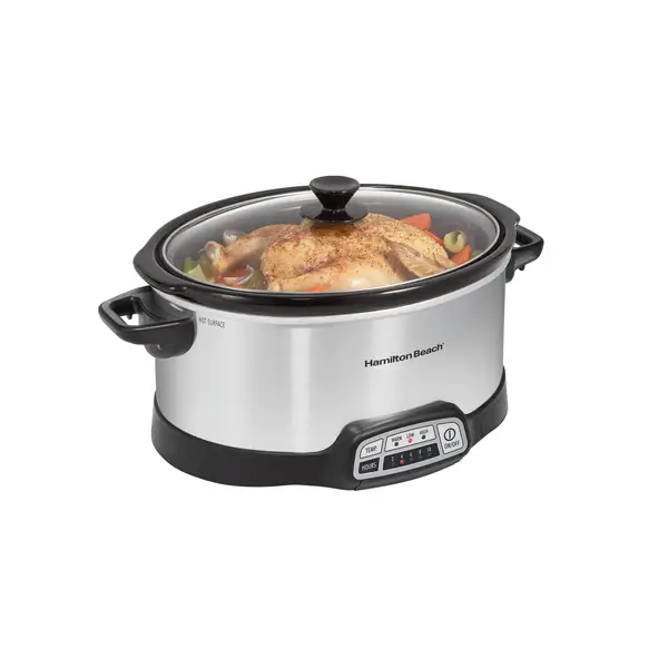 Hamilton Beach 6 Quart 2-in-1 Air Fry Slow Cooker