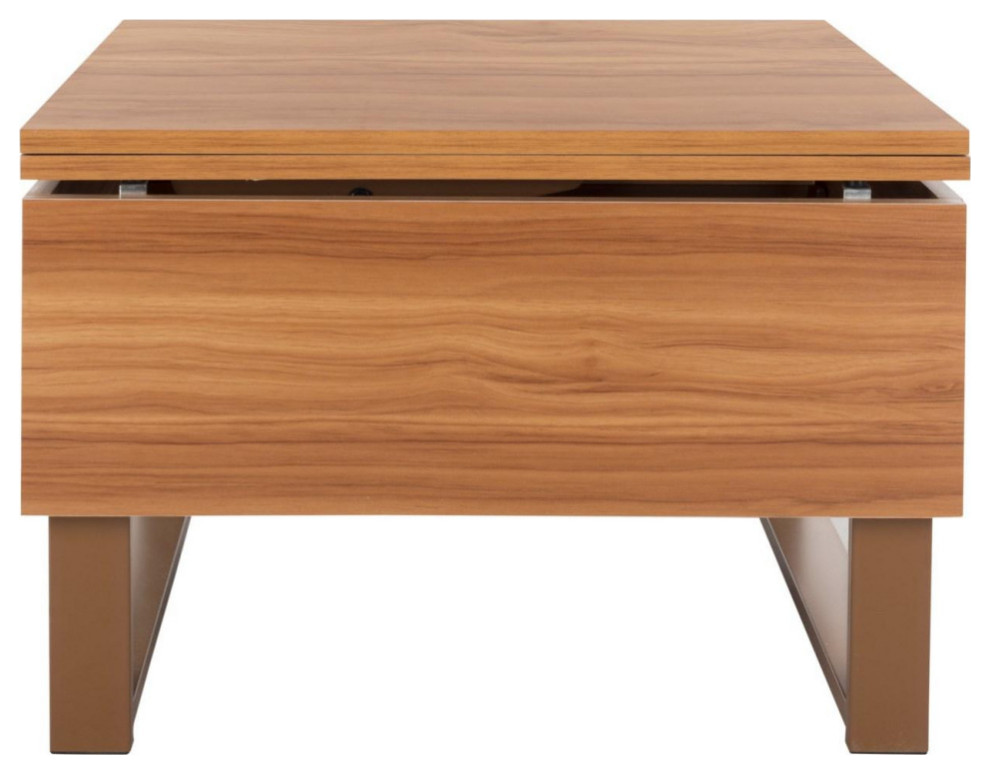 Laena Lift Top Coffee Table  Walnut   Contemporary   Coffee Tables   by Rustic Home Furniture Deco  Houzz