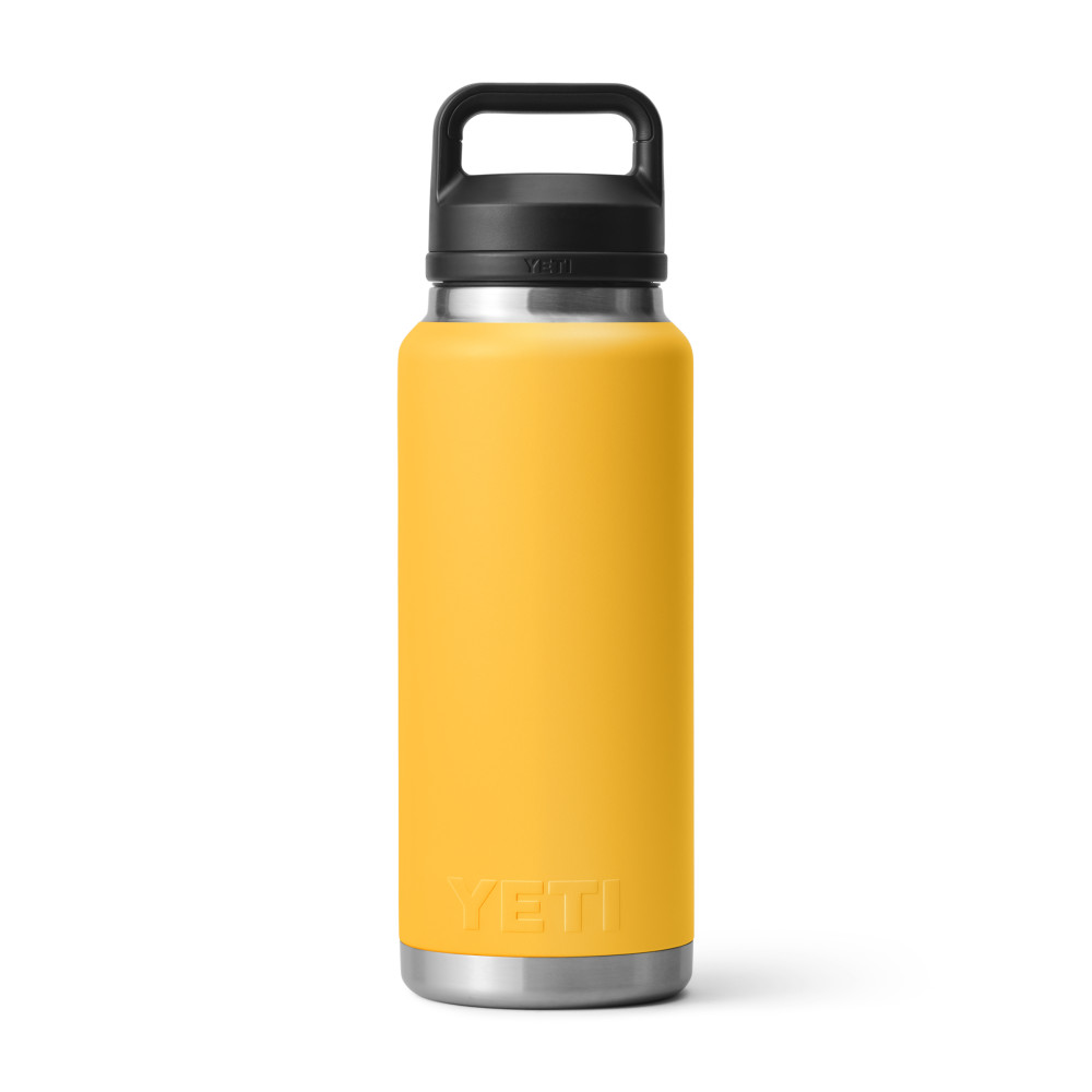 Yeti Rambler 36oz Bottle with Chug Cap Alpine Yellow