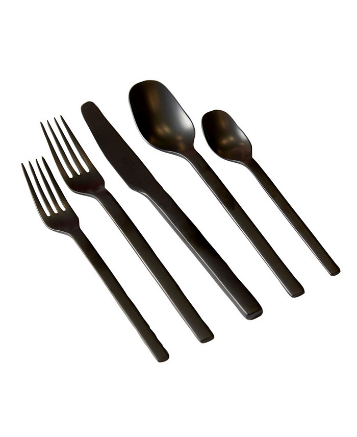 Villeroy and Boch Manufacture Rock Flatware 5 Piece Place Setting