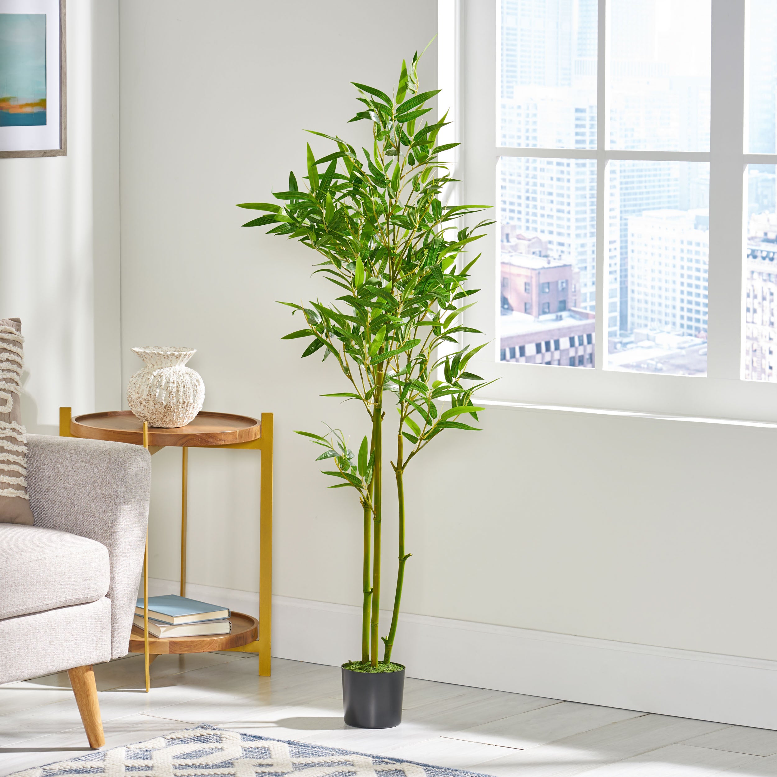 Varnell Soperton Artificial Bamboo Plant