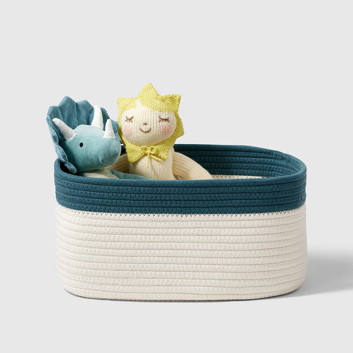 Marie Kondo Sage Green Small Kawaii Cotton Rope Bin