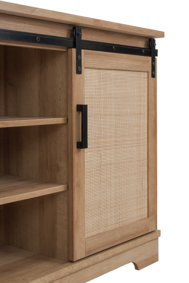 Newman KD 58.5 quotRattan TV Stand   Tropical   Entertainment Centers And Tv Stands   by New Pacific Direct Inc.  Houzz