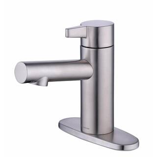 Glacier Bay Modern Single-Handle Single Hole Touchless Bathroom Faucet in Brushed Nickel HD67688W-6004