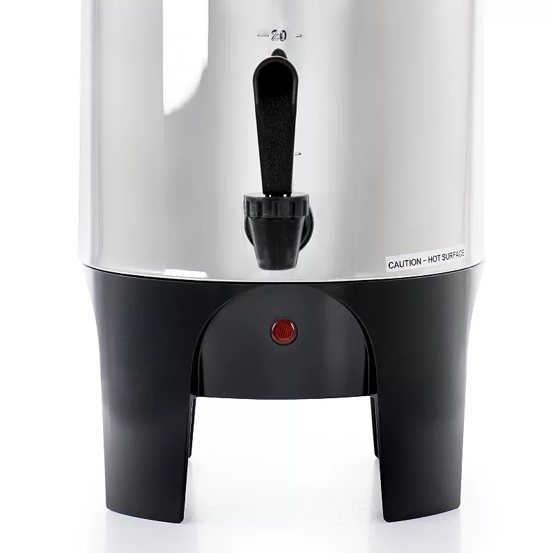 MegaChef 30-Cup Stainless Steel Coffee Urn