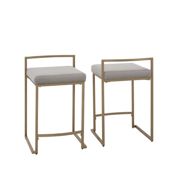 Harlowe 2Pc Counter Stool Set