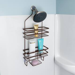 Honey-Can-Do Hanging Shower Caddy in Oil-Rubbed Bronze BTH-08990