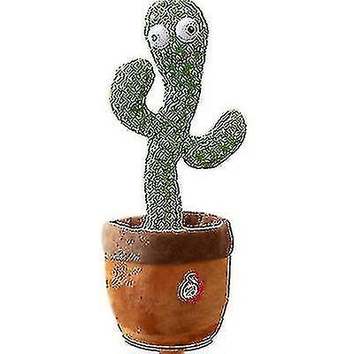 Dancing Cactus Electric Plush Toy Children's Toy That Can Sing And Twist