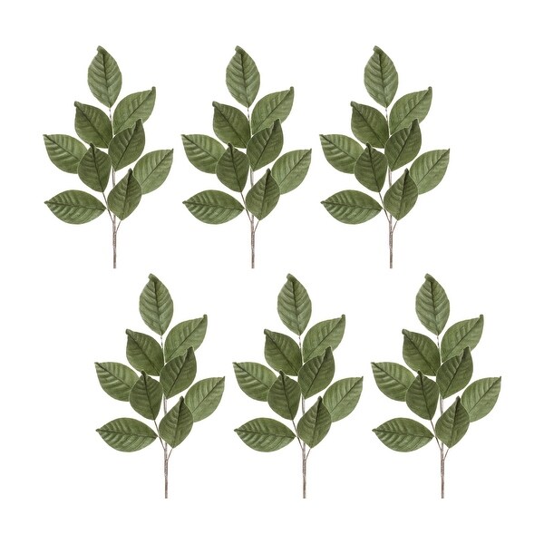 Magnolia Leaf Spray (Set of 6)