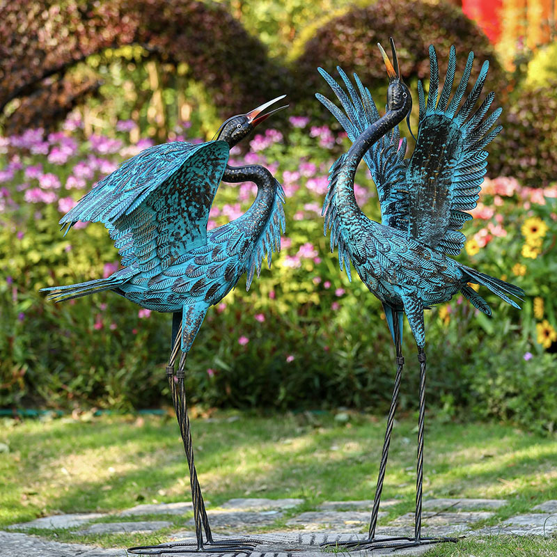 Save 75% off Garden Crane Sculptures and Statues