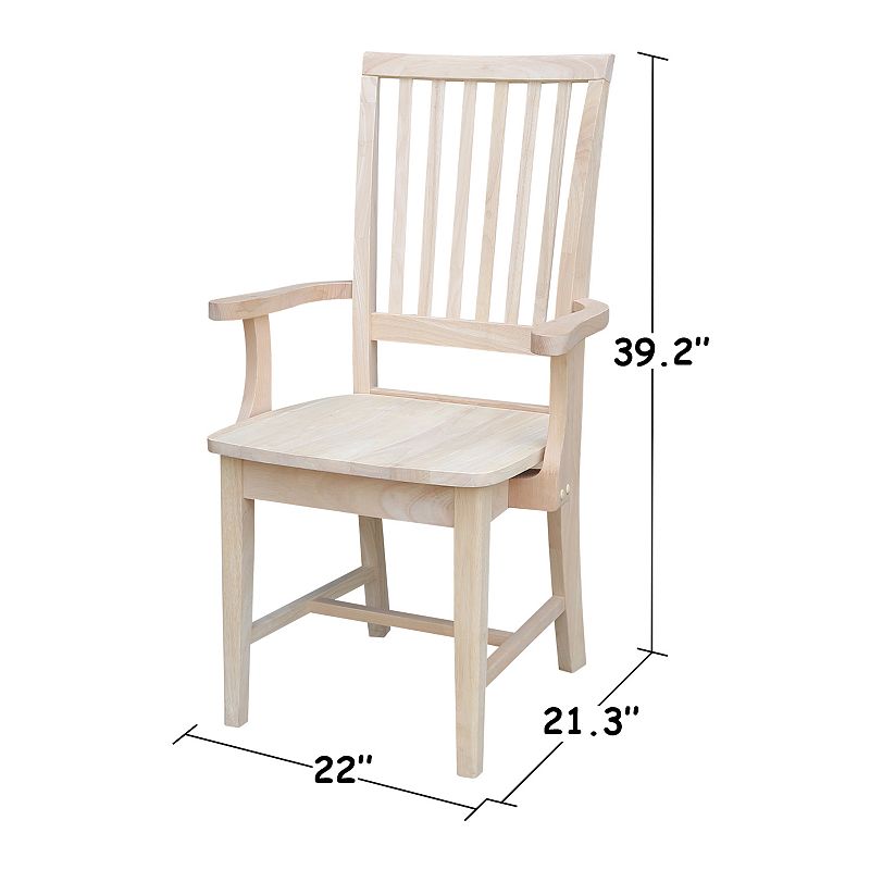 International Concepts Mission Side Chair