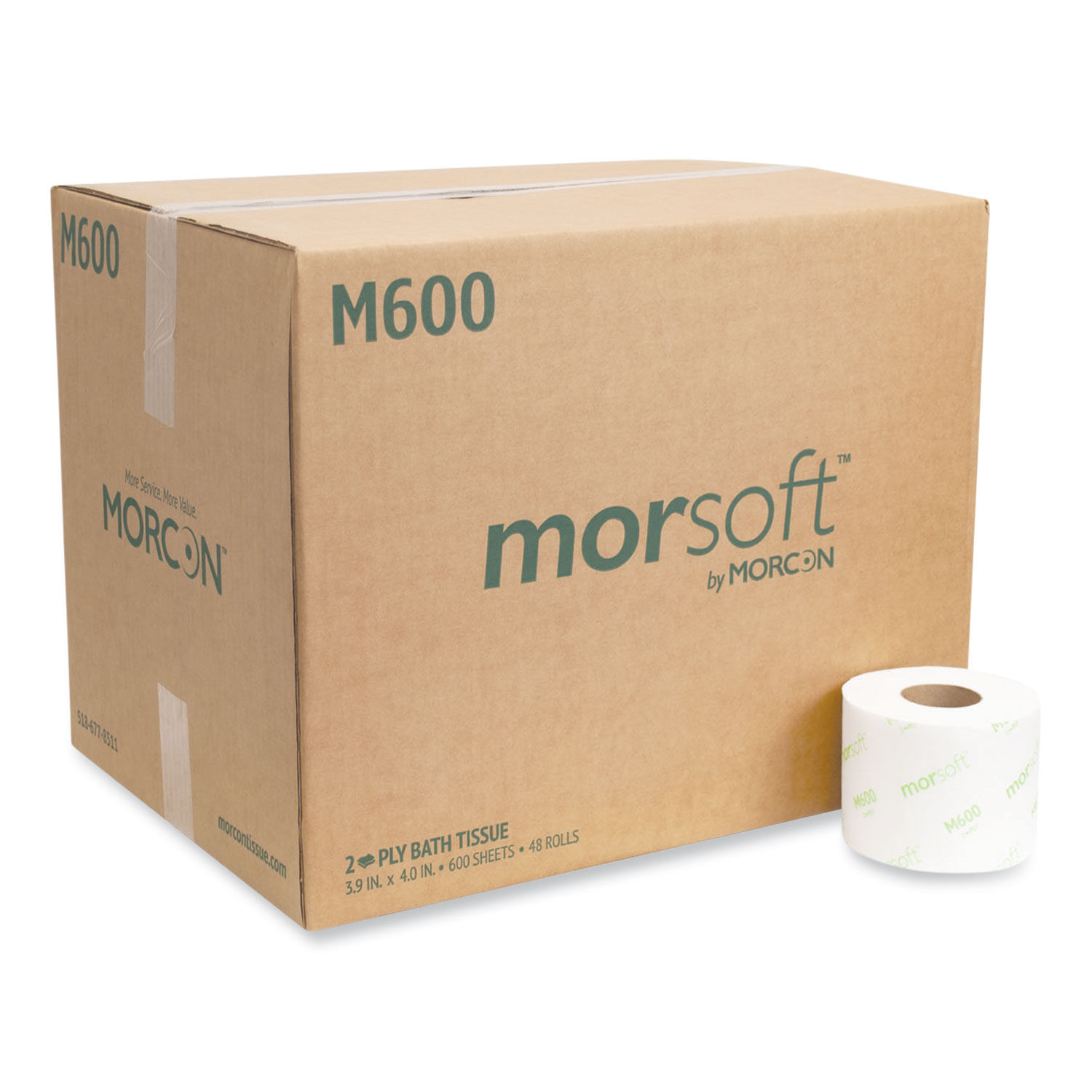 Morsoft Controlled Bath Tissue by Morcon Tissue MORM600