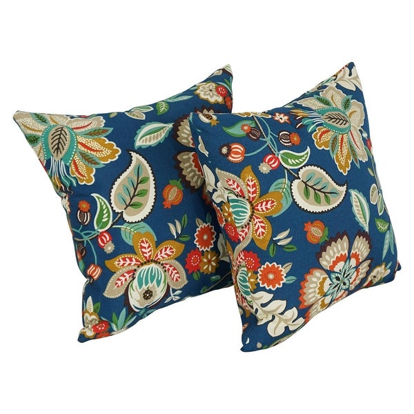 17-inch Outdoor Throw Pillows (Set of 2， Multiple Patterns)