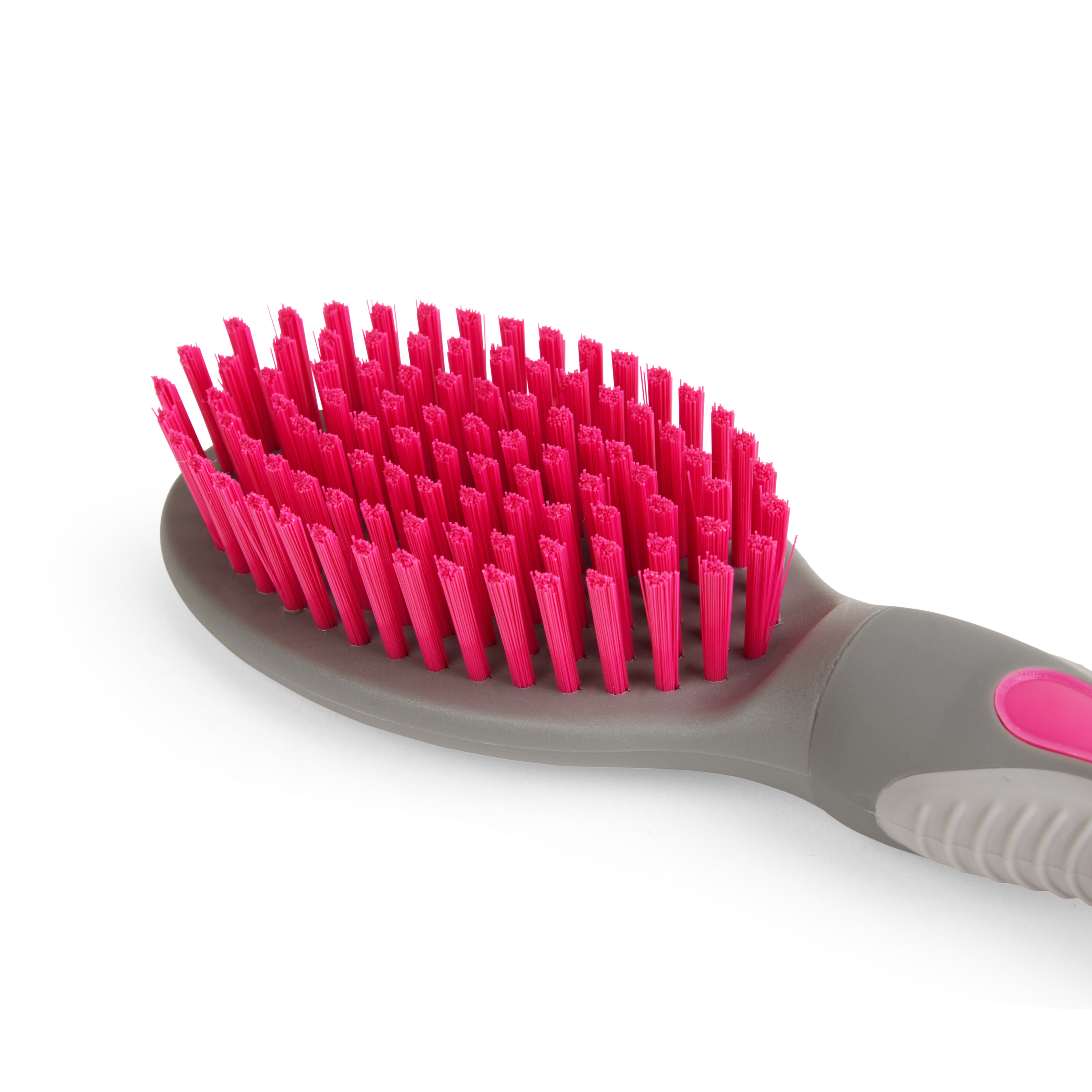 Well  Good Pink Bristle Dog Brush， Small