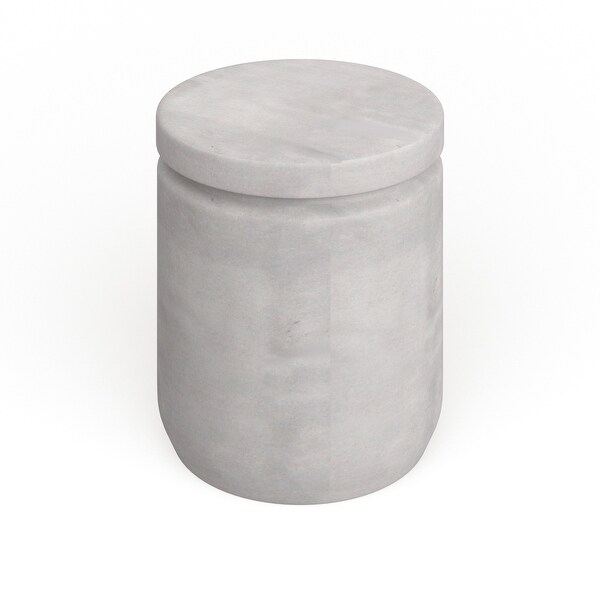 Fiber clay Industrial Outdoor Stool 17 x 15 x 15