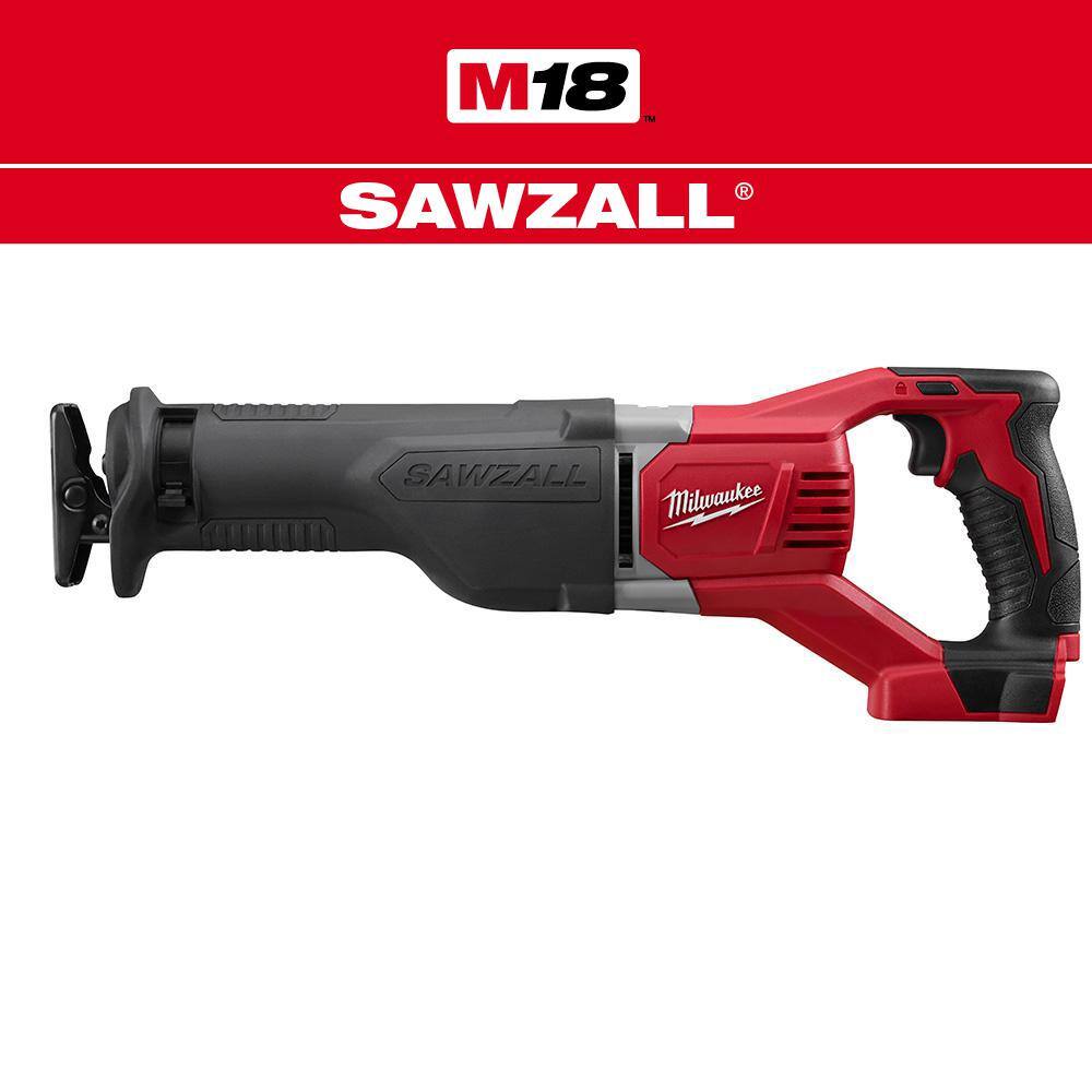 MW M18 18V Lithium-Ion Cordless SAWZALL Reciprocating Saw (Tool-Only) 2621-20