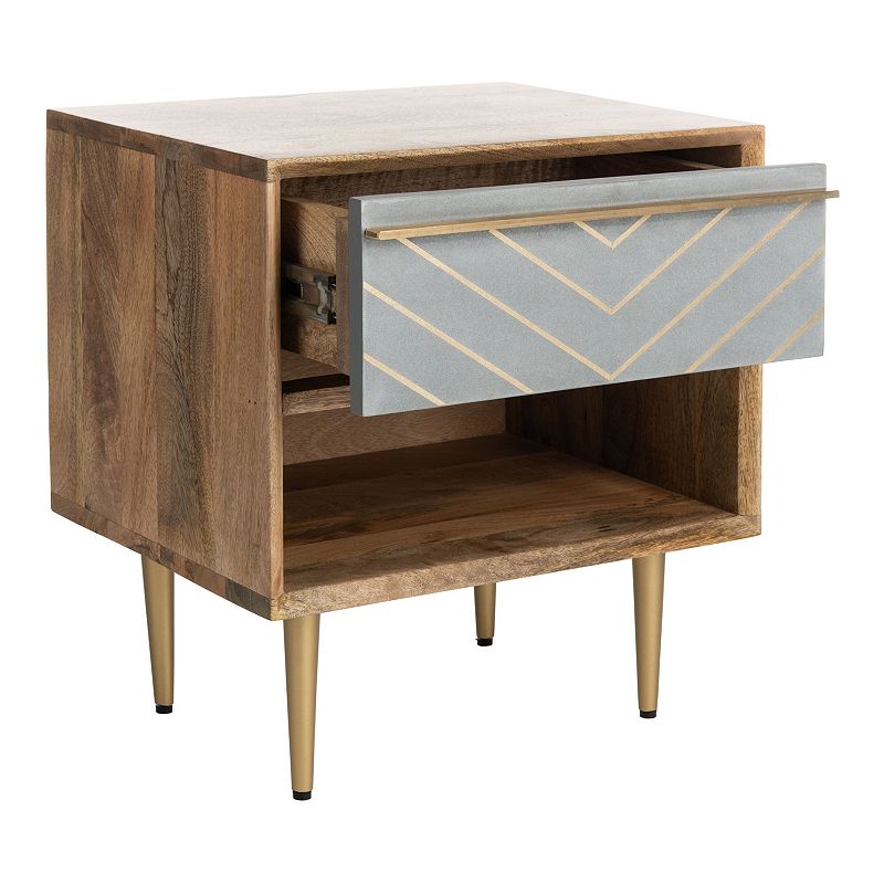 Safavieh Leni 1-Drawer Nightstand