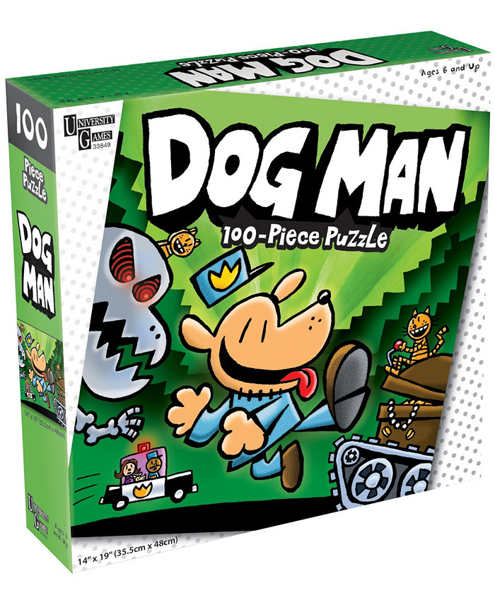 University Games Dog Man Unleashed Jigsaw Puzzle - 100 Piece