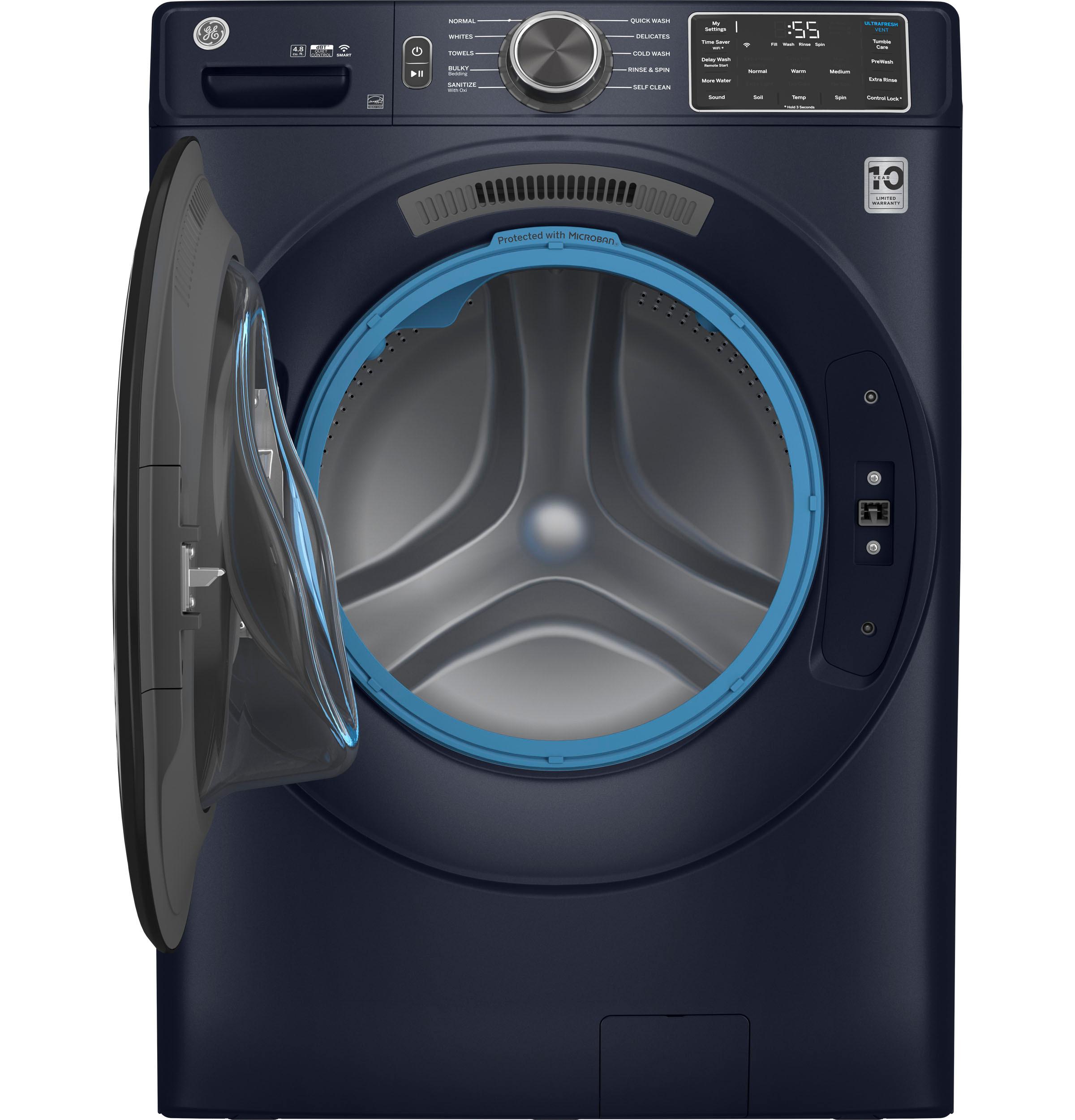 Ge Appliances GFW550SPRRS Ge® 4.8 Cu. Ft. Capacity Smart Front Load Energy Star® Washer With Ultrafresh Vent System With Odorblock™ And Sanitize W/Oxi