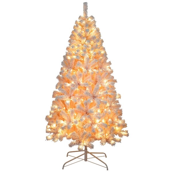 Lordear 6 foot/7.5 foot Artificial Christmas Tree Holiday Decoration Xmas Tree Christmas Decorations