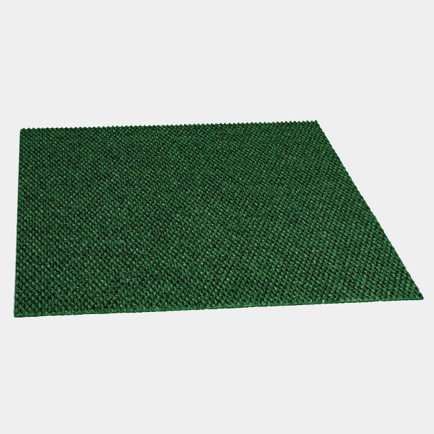 10pk Hobnail Extreme Carpet Tiles Green Foss Floors