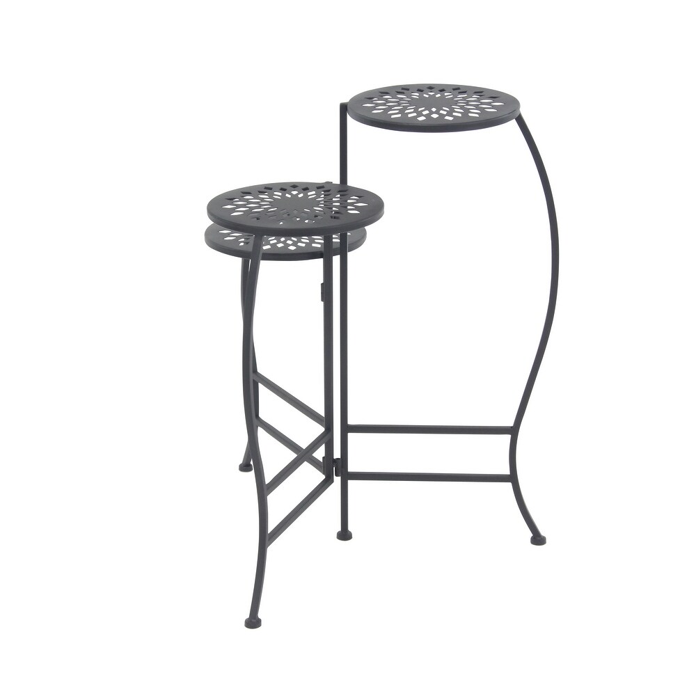 Metal Indoor Outdoor 3 Tier Plantstand