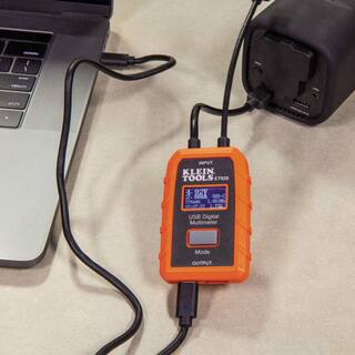 Klein Tools USB Digital Meter with USB-A and USB-C ET920