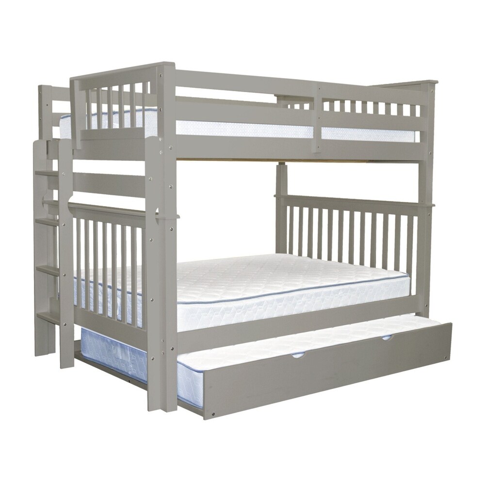 Taylor   Olive Trillium Full over Full Bunk Bed  Full Trundle