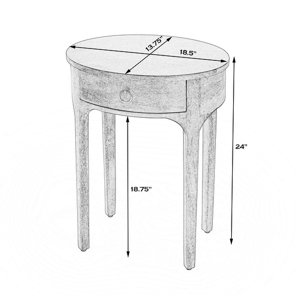 Butler Alinia 1 drawer End Table