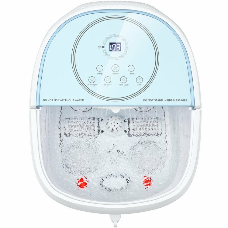 Best 2023 Electric Shiatsu Foot Spa Bath Massager With 3-Angle Shower