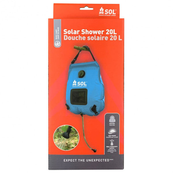 SOL Solar Shower 20L - Family Tent Camping