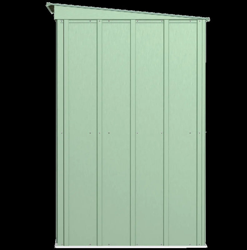 Arrow Classic Steel Storage Shed, 6x4, Sage Green